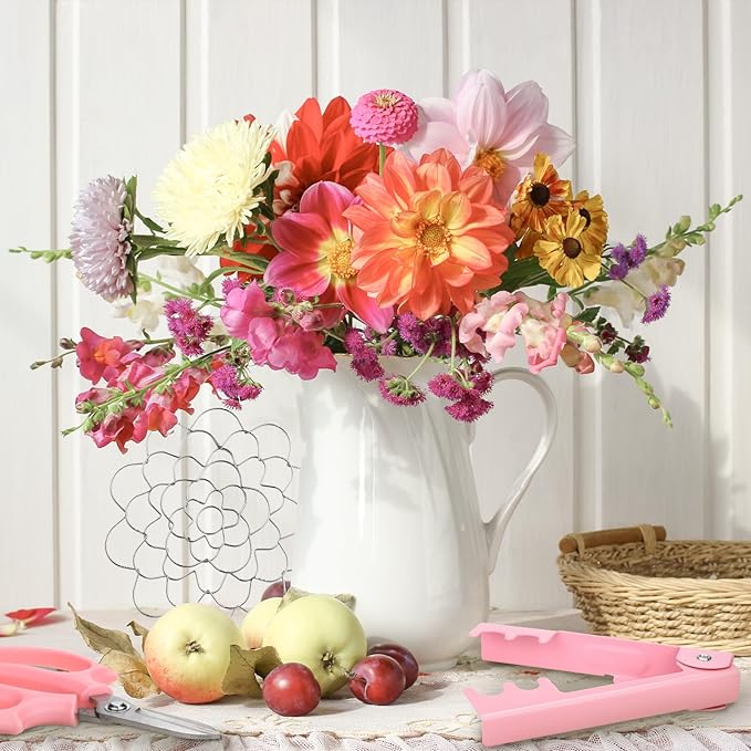 Rose Thorn Stripper Tool, Professional Rose Stripper Thorn Remover Tool Kit 10PCS Florist Supplies for Bouquets Making Flower Arrangements Roses Cleaning Up Folwers Deleafing