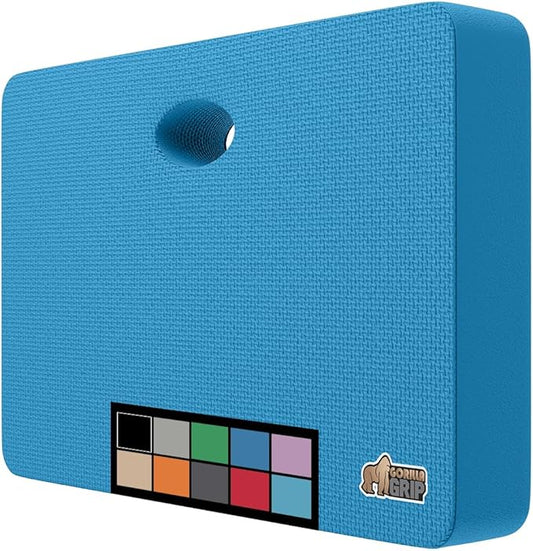 Gorilla Grip Extra Thick Kneeling Pad, Supportive Soft Foam Cushioning for Knee, Water Resistant Construction for Gardening, Bathing Baby, Workout Supplies, Lightweight, Garden Work Gifts
