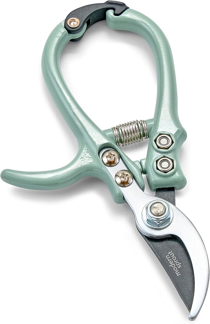 Modern Sprout Gardening Pruners, Lightweight, Durable, Green, One Size (Sage-New Packaging)