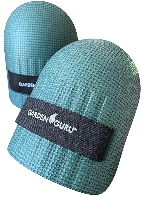 GARDEN GURU Home & Gardening Knee Pads – Waterproof EVA Foam Cushion, Soft Inner Liner, Comfortable Fit with Adjustable Straps