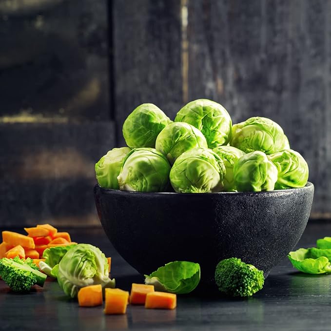 Long Island Brussels Sprout Seeds for Planting, Over 900 Seeds for Growing Indoors or Outdoors - Non-GMO, Heirloom - Woods Creek Seeds
