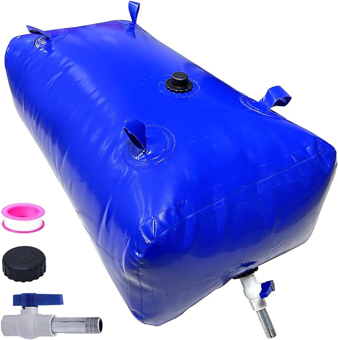 XITAO 87Gal/330L Water Storage Bladder Large Capacity Water Storage Containers Portable Foldable Emergency Water Tank Water Bag for RVs, Drought Resistance, Fire Prevention, Agricultural Irrigation