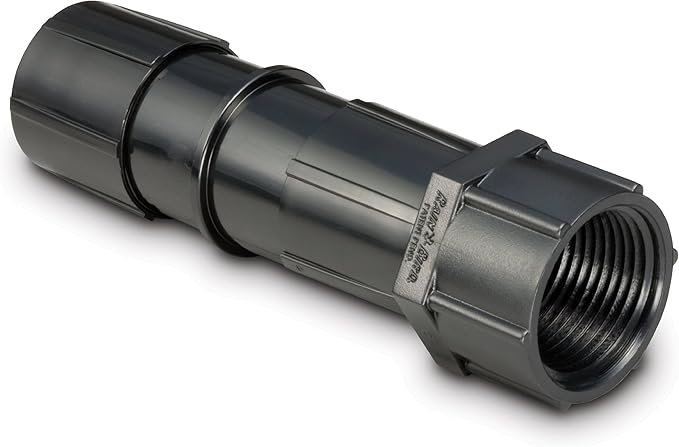 Rain Bird EFP075FS Drip Irrigation Coupling Adapter & PRF07530S Drip Irrigation In-Line 30 PSI Pressure Regulating "Y" Filter, 3/4" Male Pipe Thread