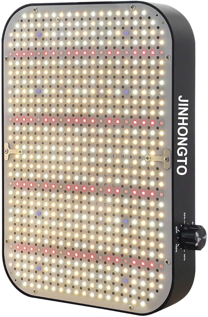 65 Watt Dimmable Grow Light LED Full Spectrum UV IR, Best Grow Lights for All Indoor Plants, Veg Seed Starting Seedlings Houseplant Plant Light
