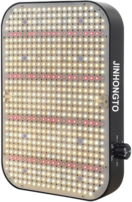 65 Watt Dimmable Grow Light LED Full Spectrum UV IR, Best Grow Lights for All Indoor Plants, Veg Seed Starting Seedlings Houseplant Plant Light