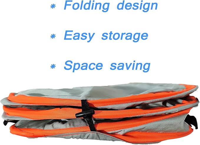 26 Gallon Leaf Bags - Pop Up Trash Can Yard Waste Garden Bag Container - Reusable Collapsible Garden Bags for Gardening 2 Pack,Replacement WORX WA0030 Yard Waste Bag,Add a pair of gloves