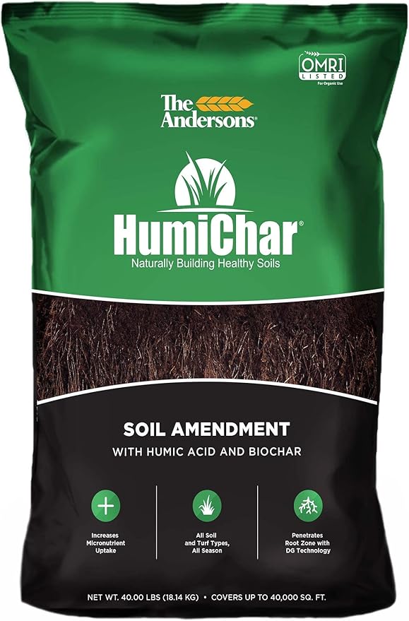 The Andersons HumiChar Organic Soil Amendment with Humic Acid and Biochar (40 lb)