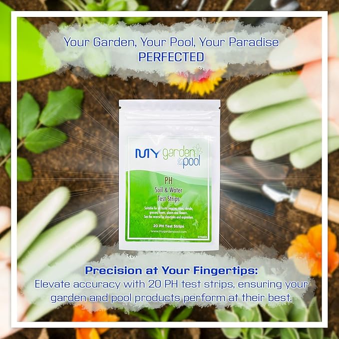 Promix Premier Horticulture Organic Pro Seed Starting Mix; 16 qt with My Garden Pool PH Soil Test Strips 20 ct, and Gardening Claw Gloves and Garden-IQ, Smart Gardening AI Assistant!