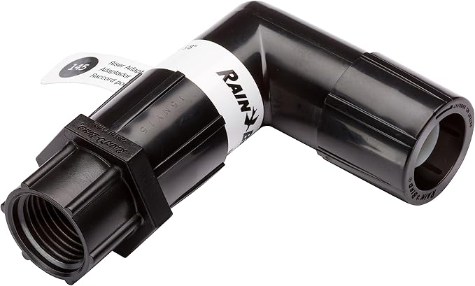 Rain Bird EAFPT-1S Drip Irrigation Elbow Adapter, 1/2" Female Pipe Thread x Easy Fit Universal Fitting, Fits All 1/2" and 5/8" Drip Tubing