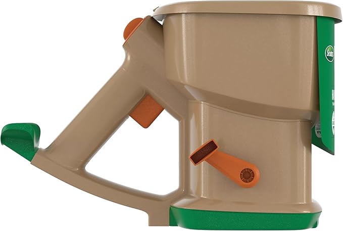 Scotts Whirl Hand-Powered Spreader for Seed, Fertilizer, Salt, Ice Melt, Handheld Spreader Holds up to 1,500 sq. ft. Product