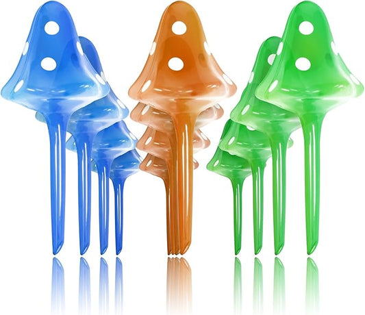 Plant Self Watering Globes Bulbs Planter Insert Automatic Plastic Watering Devices Plant Waterer Spikes for Indoor Outdoor,Self Irrigation System Lasts for 3-4 Weeks