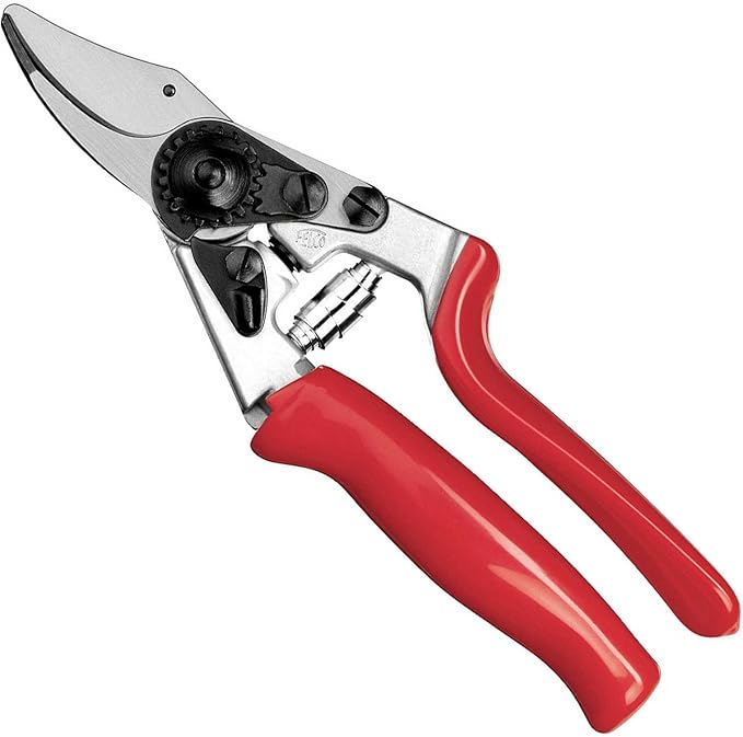 Felco Pruning Shears (F 7) - High Performance Swiss Made One-Hand Garden Pruners