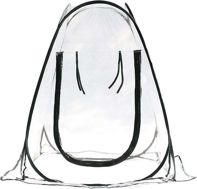 Gardzen 27"x27"x31" Pop up Grow Greenhouse Small Greenhouse, Portable Plant Flowers Mini Green House Cover for Outdoor & Indoor Use