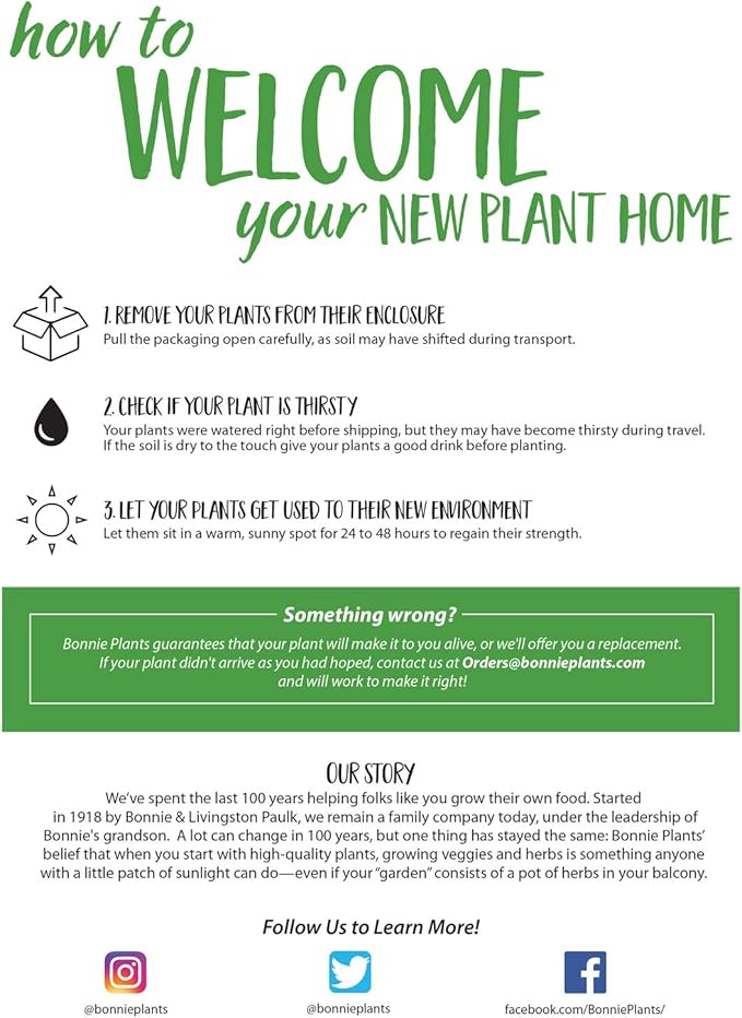 Bonnie Plants Tomato Sampler (4-Pack), Live Plants, Four Ideal Starter Varieties, Excellent Flavor & Productivity