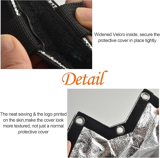 Backflow Cover, Backflow Preventers Protection, Pressure Vacuum Breaker Cover for Winter, Insulated Cover Pouch for Irrigation Backflow Valve, Sprinkler Valves Cover in Snow or Sun Exposure – Black