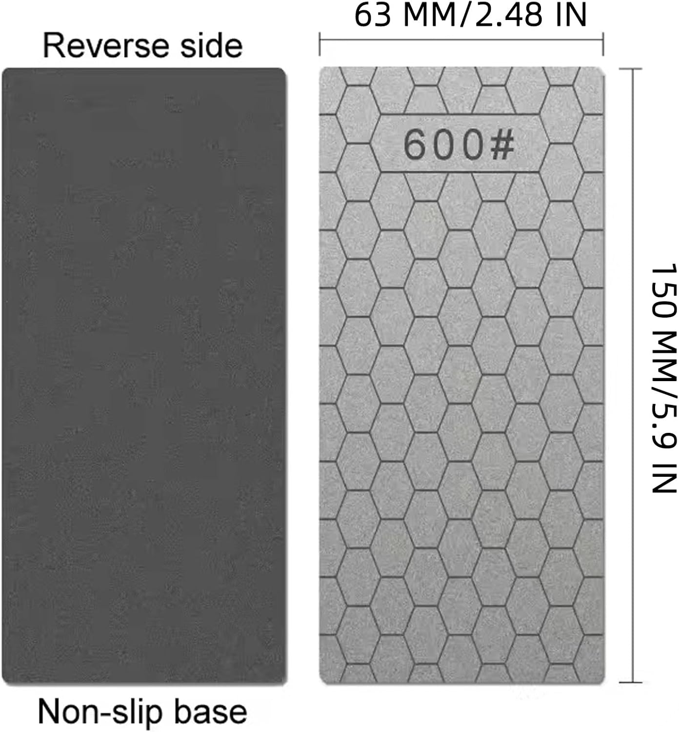 Diamond Sharpening Stone Set, 4 Pcs Diamond Lapping Plate Coarse/Medium/Fine Grit Sharpener, 400/600/1200/2500 Grit，Perfect Assistance Sharpener Angle Guide