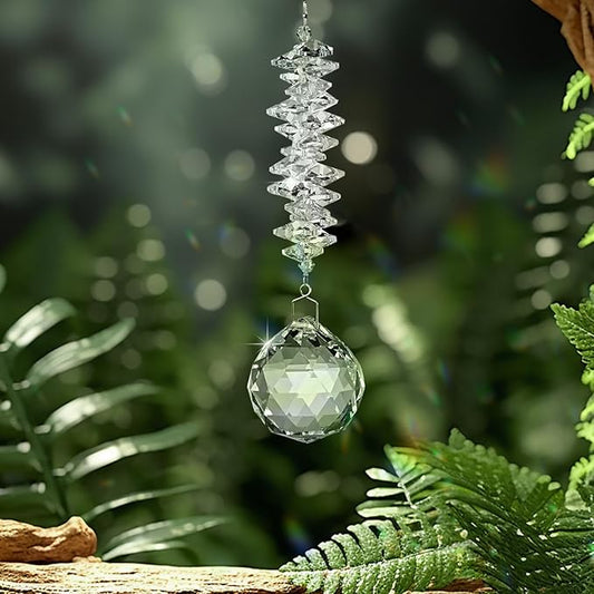 Sympathy Gifts for Loss of Loved One, Unique Memorial Gifts, Bereavement Gift Ideas for Loss of Mom Dad Son, Sun Catchers Indoor Window, Christmas Decor, 40mm Crystal Ball Sun Catcher