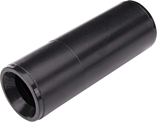 Rain Drip R345CT, Compression Coupling, 5/8-Inch, Plastic, Drip Irrigation Fitting for Supply Tubing & Dripline, 2-Pack, Black