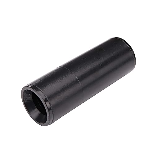 Rain Drip 345G00UB, Compression Coupling, 5/8-Inch, Plastic, Drip Irrigation Fitting for Supply Tubing & Dripline, 1-Pack, Black