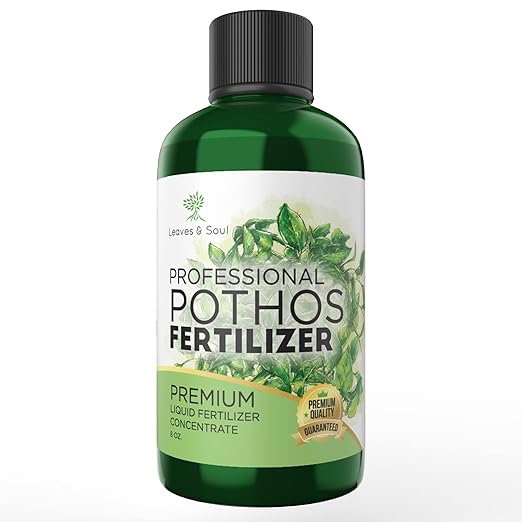 Professional Liquid Pothos Plant Fertilizer | 3-1-2 Concentrate for Epipremnums and Houseplants | Multi-Purpose Blend & Gardening Supplies | 8 oz Bottle