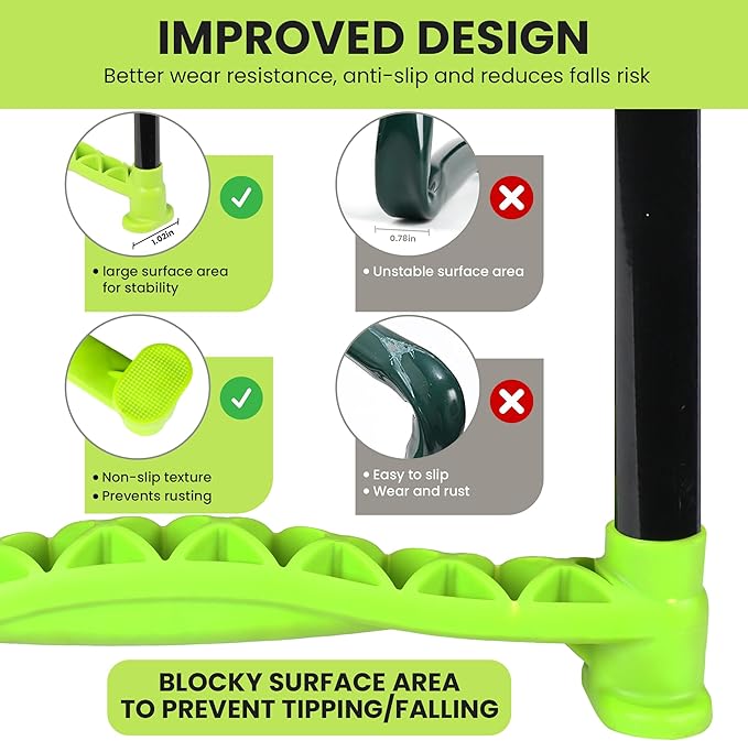 Heavy Duty Garden Kneeler and Seat - Gardening Tools and Foam Kneeling Pad Included - 2025 Upgraded Widened & Wear-Resistant Bench, Prevent Knee and Back Pain Gardening Gift for Men, Women & Seniors