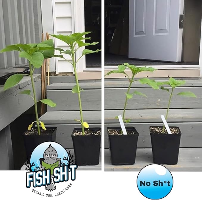 Fish Head Farms Organic Soil Conditioner for Yield and Flavor Enhancement. Improves Fertilizer Efficiency. Useful in Both Garden Soil and Hydroponics Applications - 1 Liter