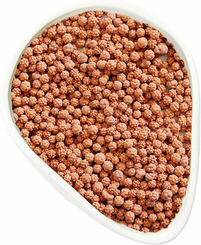 2.5lb Multi-Purpose Calcined Nutrient Soil for Lithops Succulent Cactus Promote Root Growth - Concave-Convex Shape Soil for Healthier, Stronger, and Larger Roots