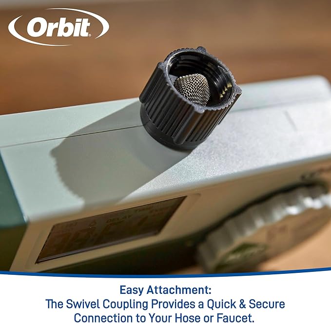 Orbit 56082 3-Outlet Hose Watering Timer, Green (3 Outlet)