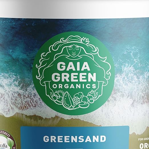 GAIA GREEN 1.25 Kilogram Greensand Plant Enhancer for Lawn, Household Plants, Golf Courses, Greenhouses, Urban Gardens and Nurseries