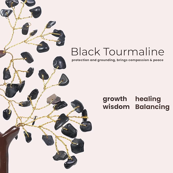 PYOR Black Tourmaline, Crystal Tree, Tourmaline Crystal, Feng Shui Tree, Spiritual Crystals and Stones, Crystal Decor, Black Tourmaline Stone, Good Luck Decorations, Spirtual Things, Reiki Supplies
