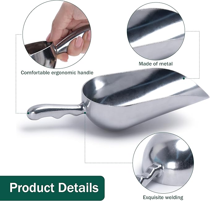 Phoenix Vine Set of 3 Heavy Duty Shovel | Planting and Gardening Hand Digging Tools, Multi-Function Trowel Spoons for Transplanting, Digging, Planting, 25-SL-3