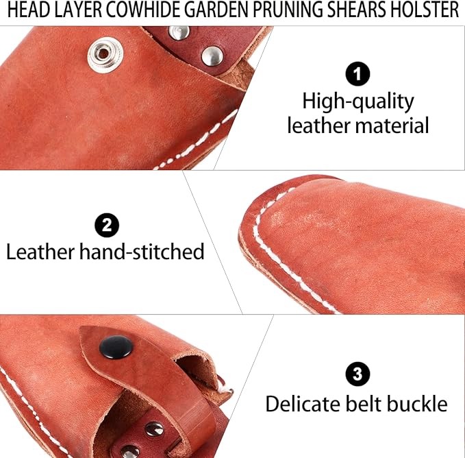 Scissors Case Pruner Scissor Bag Pruning Shear Bag Pruning Shear Protective Case Pruning Shear Case Scissor Leather Bag Pruning Scissor Cover Scissor Pouch