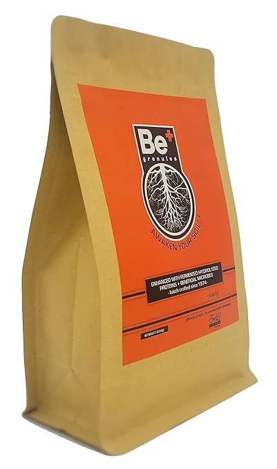 1 lb (454 g) Be+ Granular Bio-Fertilizer +Amino Acids +Beneficial Microbes