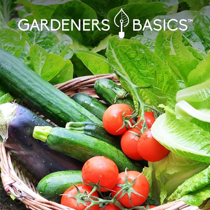 Gardeners Basics, Survival Garden Heirloom Seeds, Victory Garden Seeds - 35 Varieties, 17,000+ Vegetable and Fruit Seeds for Planting Great Emergency Preparedness Items and Bugout Bag Supplies Gear