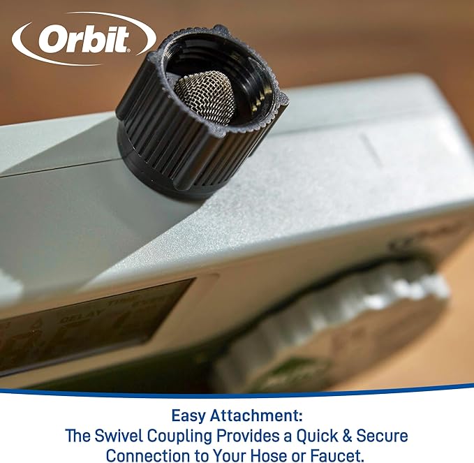 Orbit 58910 Digital 2 Outlet Hose Faucet Timer