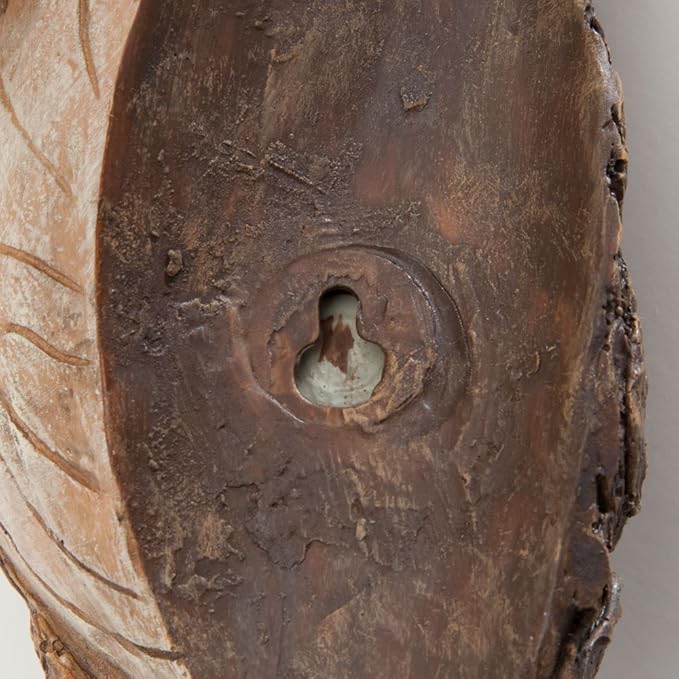 Bits and Pieces – Keep Quiet Frog Tree Peeker - Yard Decorations - Adorable Tree Sculpture - Garden Decoration - Garden Peeker Tree-Hugger Yard Art