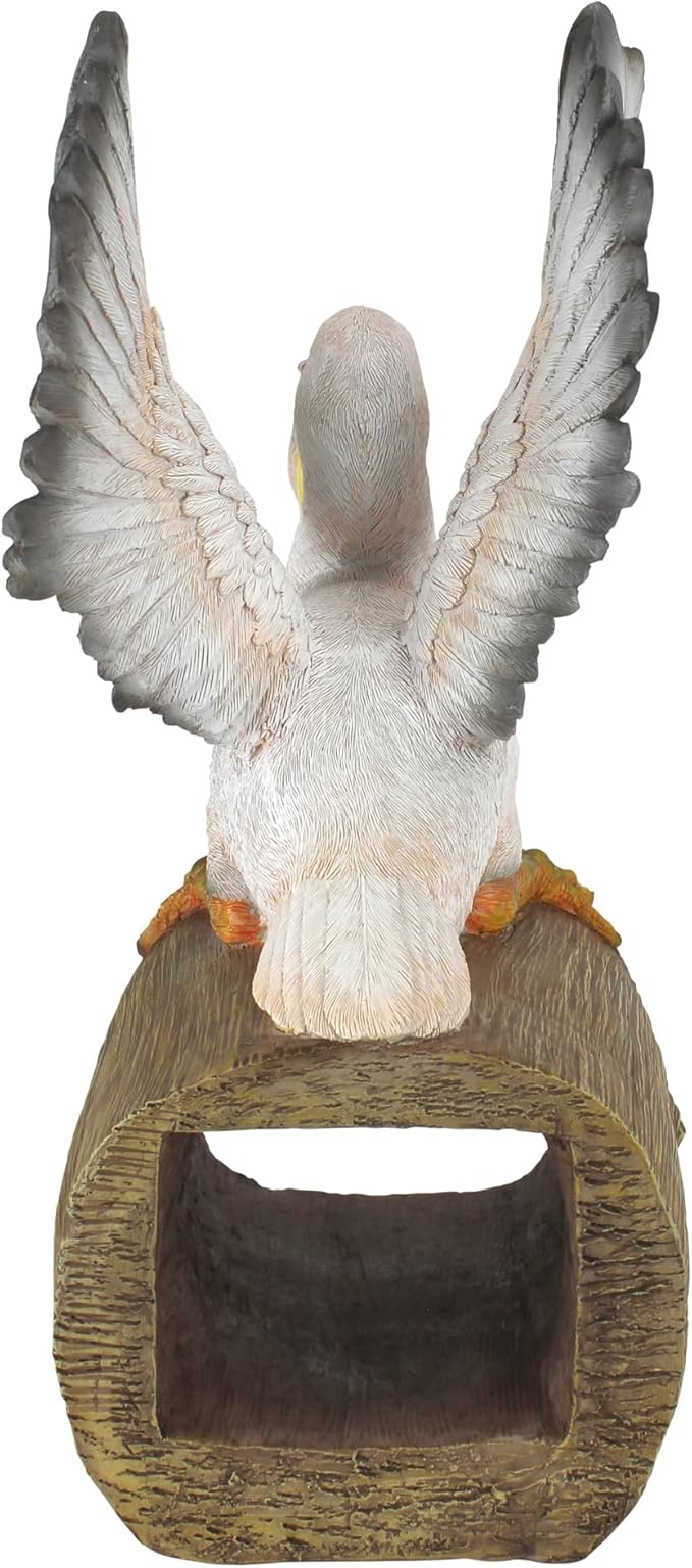 Design Toscano Splash The Pelican RAIN Gutter