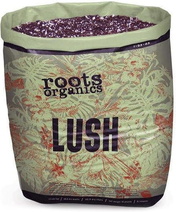 Roots Organics Lush Peat Based Potting Soil, 1.5 CuFt