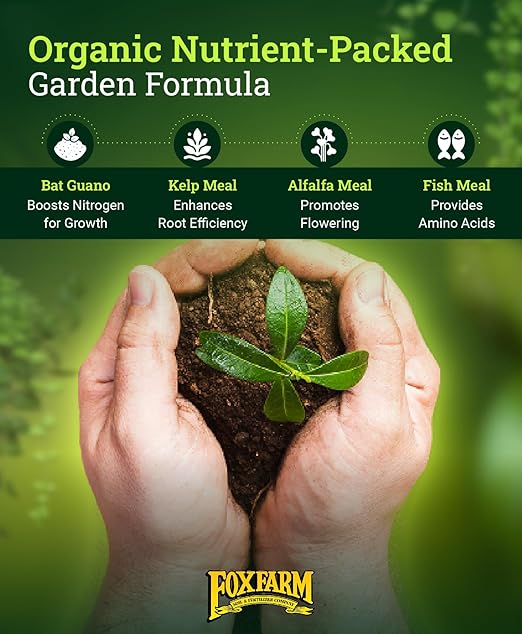 Fox Farm Happy Frog Tomato and Vegetable Fertilizer - Dry Tomato Fertilizer for Strong Growth, Plant Resistance, and Root Efficiency, NPK 5-7-3 (4 lb (2 Pack))