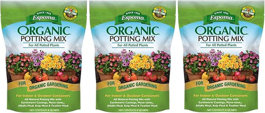 Espoma Organic Potting Mix (3 Pack)