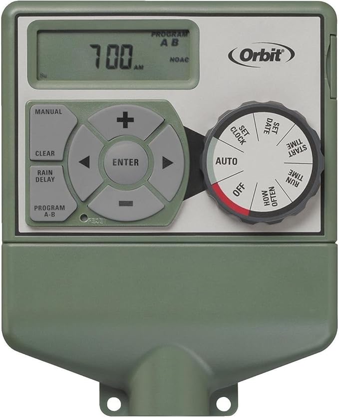 Orbit 57596 6 Station SPR Inkler Timer 1 4 Starts/Day, 1