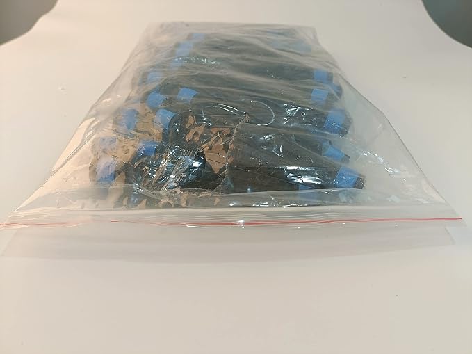 Kalolary 100PCS Irrigation Drippers Drip Emitters, Micro Spray Adjustable 360 Degree Full Circle Pattern Water Flow Bubbler Sprinkler Fits 1/4 (4-6mm) Irrigation Tubing for Garden Irrigation(Blue)