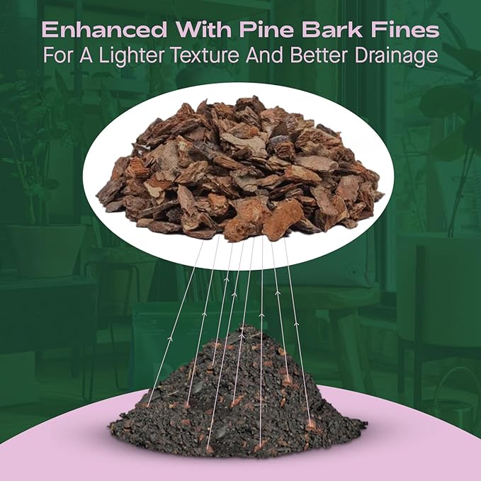 Seedling Seed Starter Soil Mix - Peat-Free Organic Potting Mix for Seeds, Cuttings, Microgreens- Enriched w/Worm Castings, Root-Boosting Biochar, Less Prone to Gnats for Germination & Propagation- 8qt