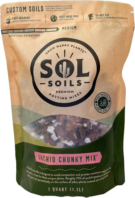 Sol Soils Orchid Chunky Mix (2 qt)