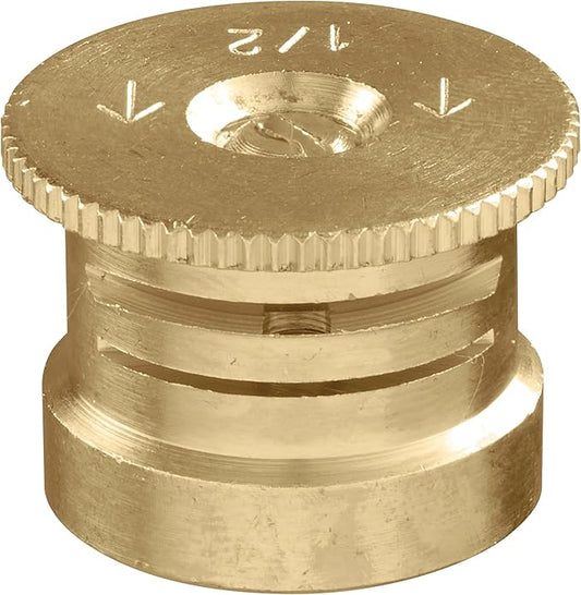 Orbit 53227W Brass Sprinkler Spray Nozzle, 15 Ft. Half Spray