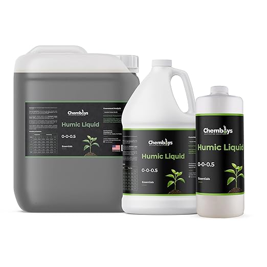 Chemboys Organic Humic Acid with Fulvic – Liquid Carbon Concentrated Plant Supplement for Increased Nutrient Uptake, Soil, Lawns, Hydroponics & Garden – Soil Conditioner Plant Food Enhancer - 5 Gallon