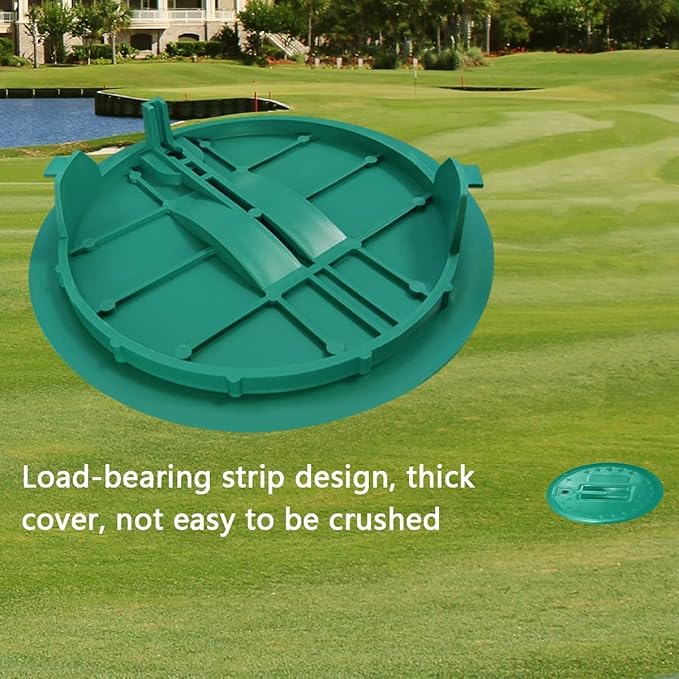 Valve Box Cover Lid 10-inch Sprinkler Valve Round Box Lid Replacement Circular for Automatic Irrigation System