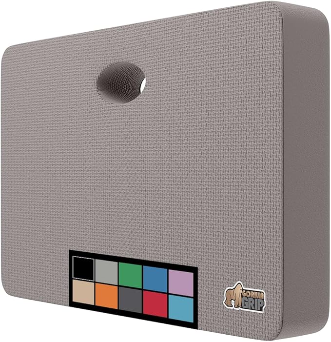 Gorilla Grip Extra Thick Kneeling Pad, Supportive Soft Foam Cushioning for Knee, Water Resistant Construction for Gardening, Bathing Baby, Workout Supplies, Lightweight, Garden Work Gifts