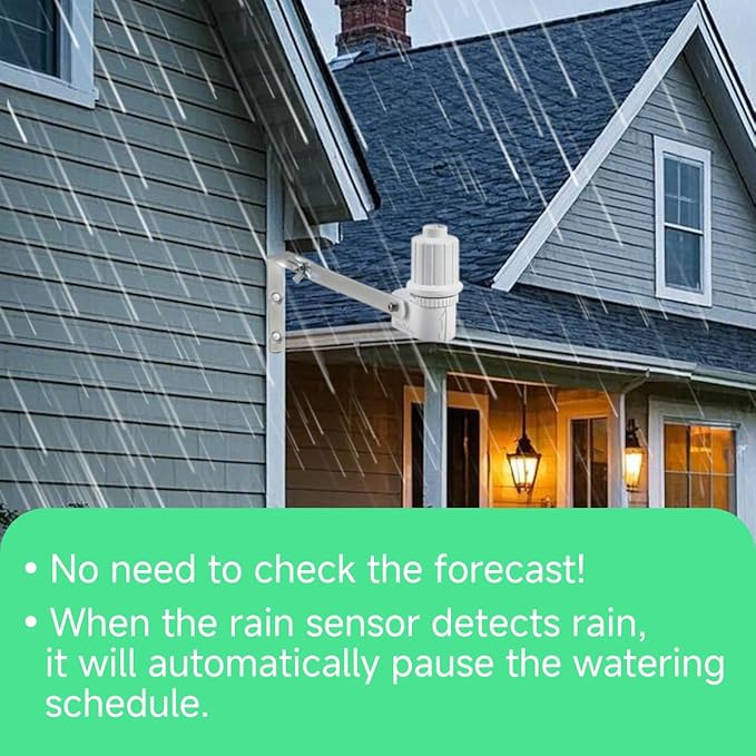 Smart Sprinkler Controller, 12-Zone/Station Irrigation System(with Water Pump and Rain Sensor Interface), GreenVation 2.4G/5GHz WiFi Water Timer for Outdoor Garden/Yard/Lawns (12 Zone Controller)