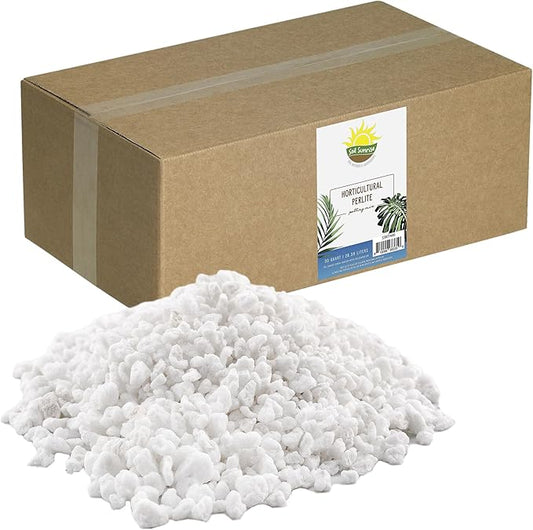 Horticultural Perlite Soil Additive (30 Quarts); for Enhanced Potting Mix Drainage and Growth